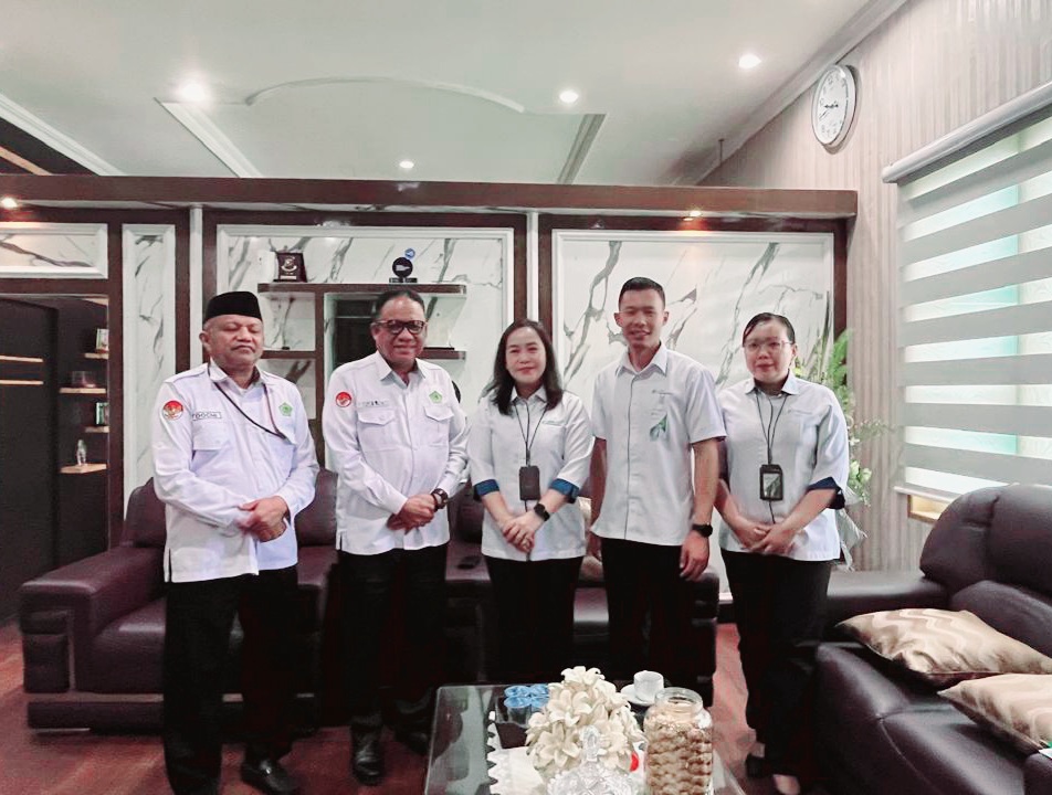 Kanwil Kemenag Provinsi Gorontalo Terima Kunjungan Kacab BPJS Ketenagakerjaan Gorontalo - BeritaNasional.ID - Kantor Berita Nasional, Berita Terkini, Politik dan Hukum
