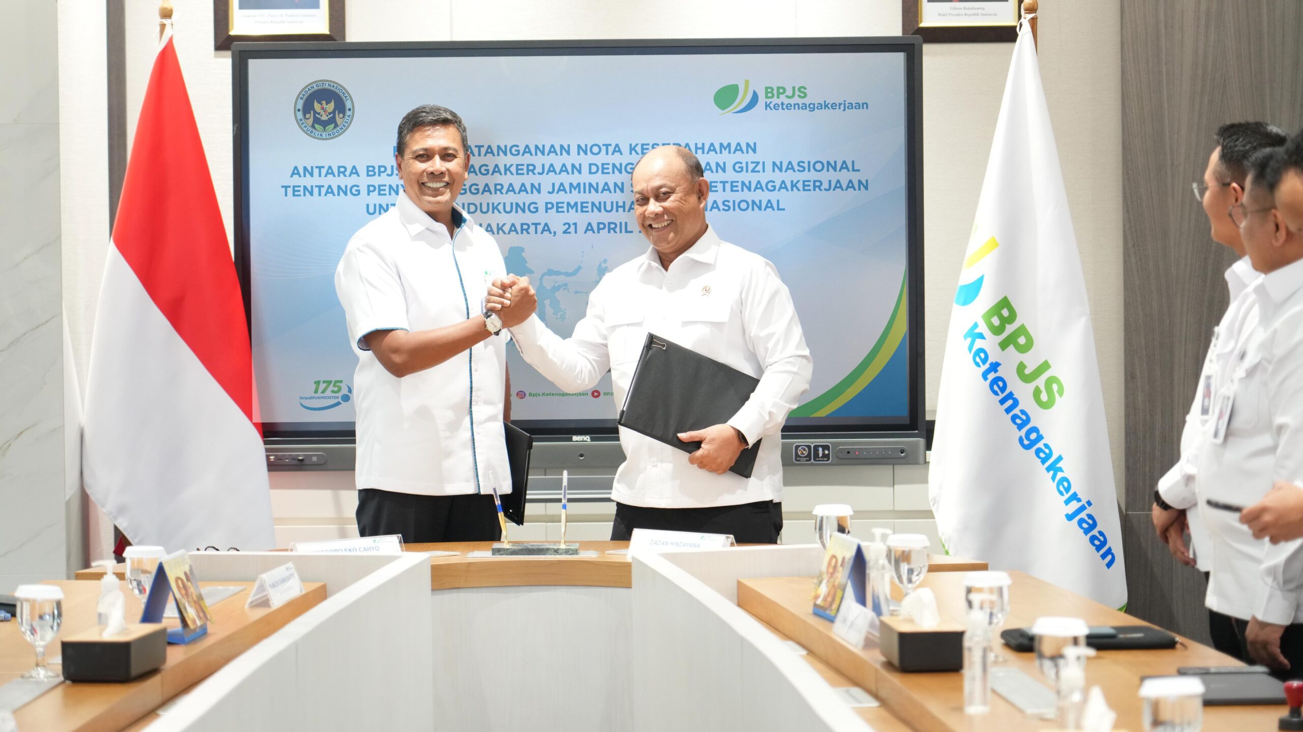 Dukung Program Pemerintah, BPJS Ketenagakerjaan dan BGN Sepakat Lindungi Seluruh Pekerja di Ekosistem MBG - BeritaNasional.ID - Kantor Berita Nasional, Berita Terkini, Politik dan Hukum